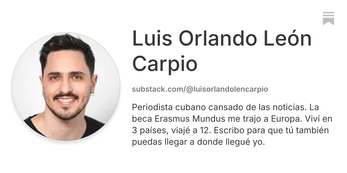 Luis Orlando León Carpio | Substack