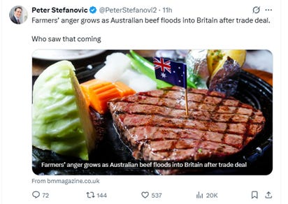 A steak with a flag toothpick on it
AI-generated content may be incorrect. A steak with a flag toothpick on it
AI-generated content may be incorrect.