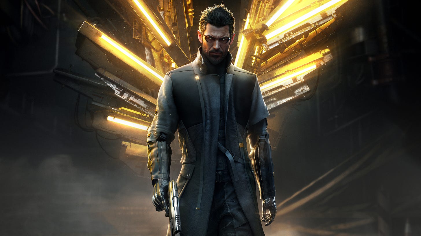 Adam Jenson in Deus Ex Adam Jenson in Deus Ex