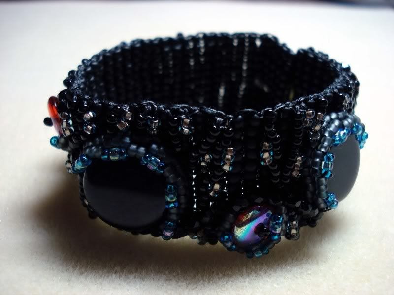 beaded brick stitch cuff bracelet bead embroidery on beadwork beaded brick stitch cuff bracelet bead embroidery on beadwork