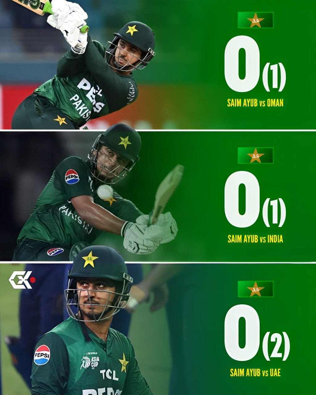 May be an image of 3 people and text that says 'うビアン っなル PAKIS PES ٣ በይ 00 SAIM AYUB VS OMAN PAKISIA PEDS 18 正R 00 SAIM AYUBVS SAIMAYUBvsINDIA VS INDIA EO PEPSI Jura 小部 CUP ASIA ASIA TCL 코오 0(2) (2) SAIM AYUB VS UAE' May be an image of 3 people and text that says 'うビアン っなル PAKIS PES ٣ በይ 00 SAIM AYUB VS OMAN PAKISIA PEDS 18 正R 00 SAIM AYUBVS SAIMAYUBvsINDIA VS INDIA EO PEPSI Jura 小部 CUP ASIA ASIA TCL 코오 0(2) (2) SAIM AYUB VS UAE'