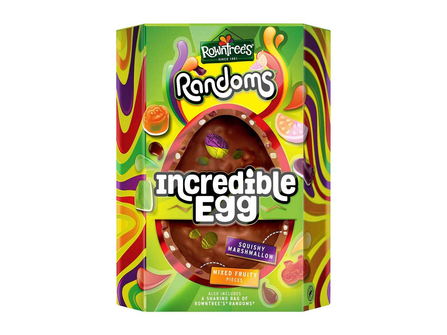 Rowntrees Randoms Incredible Giant Egg | LIDL