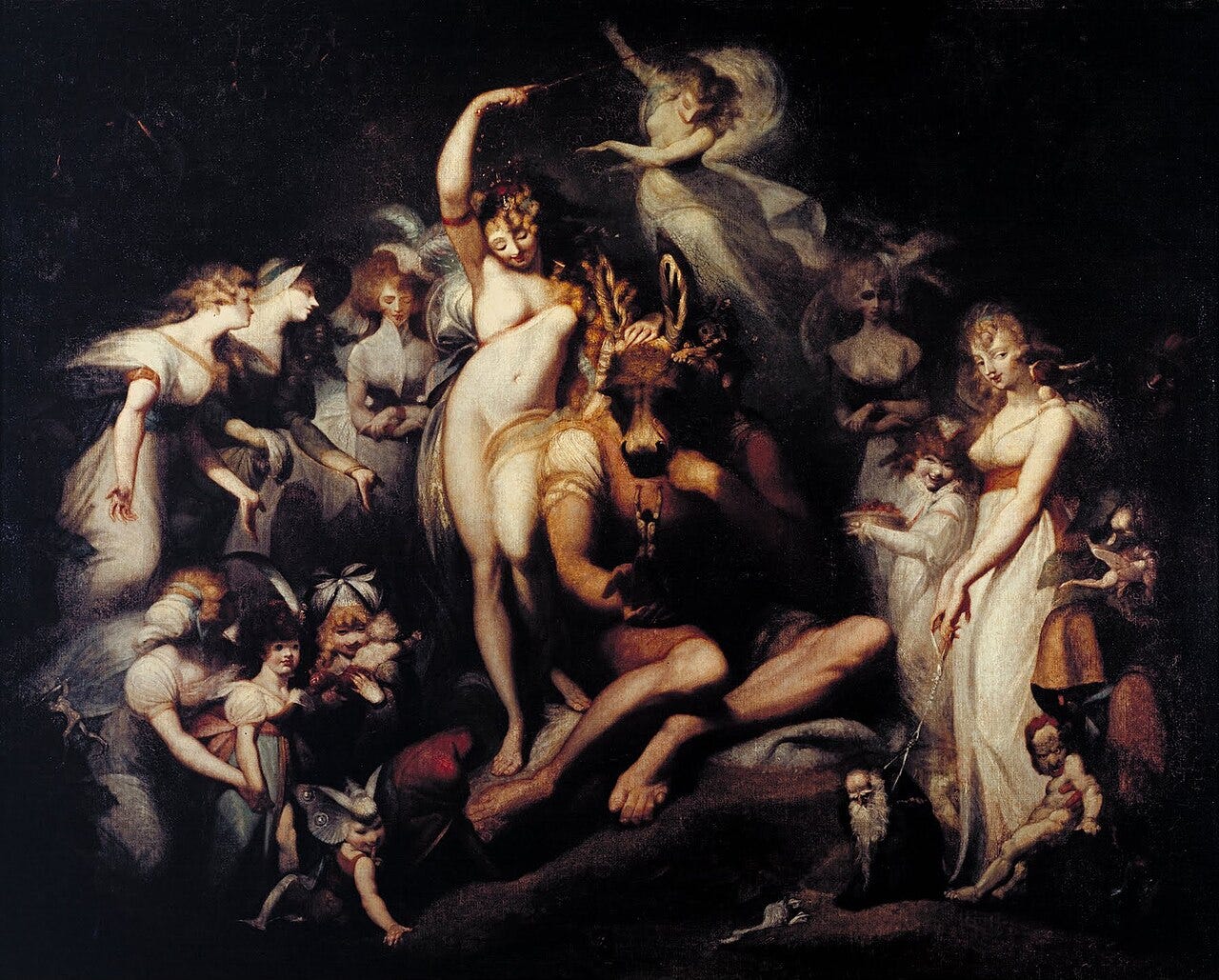 Titania and Bottom Fuseli Titania and Bottom Fuseli