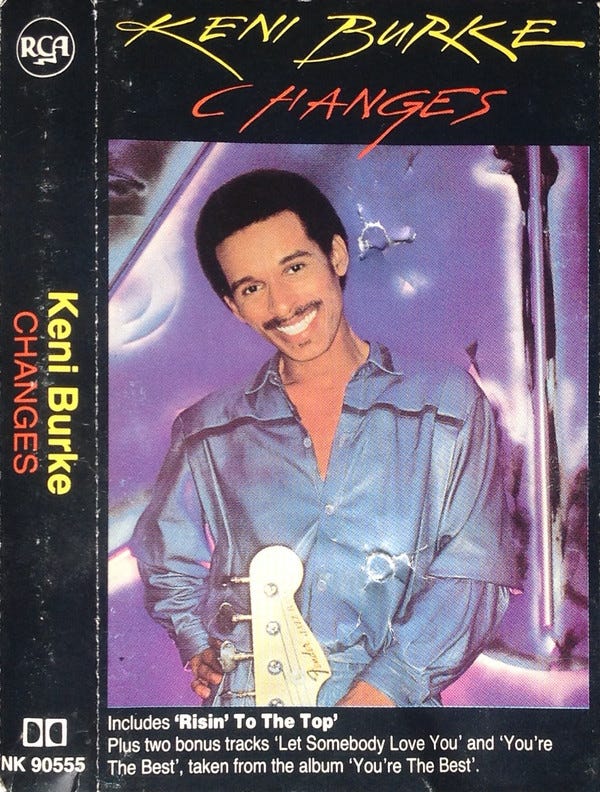 洋楽 Keni Burke - Risin' To The Top (Promo) Keni Burke - Risin' To The Top (1982 Vinyl) - YouTube