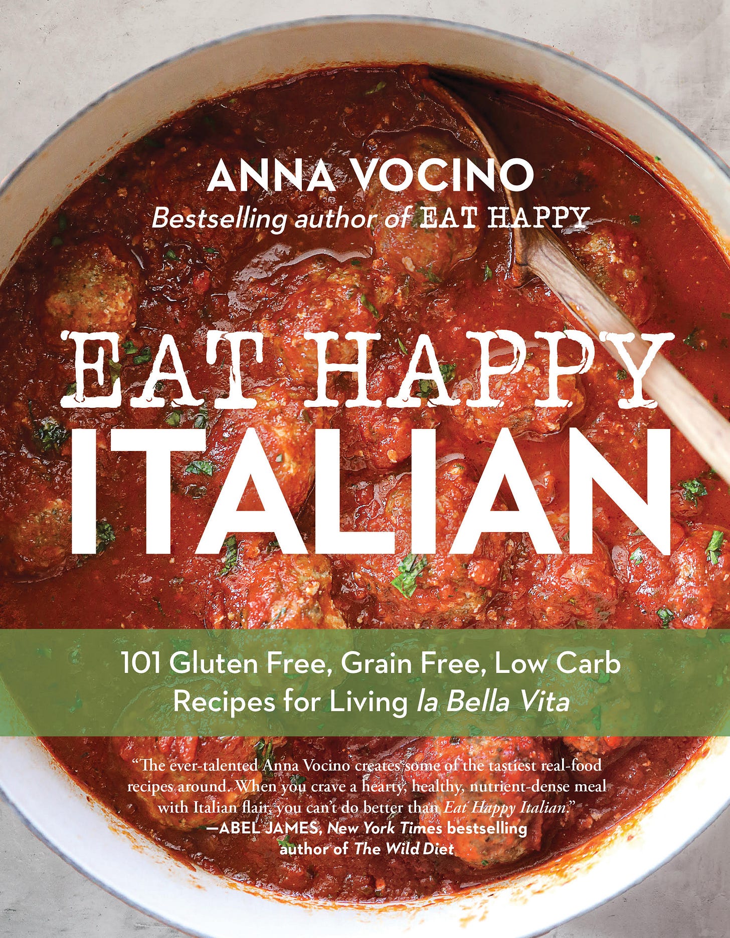 eat happy italian cookbook