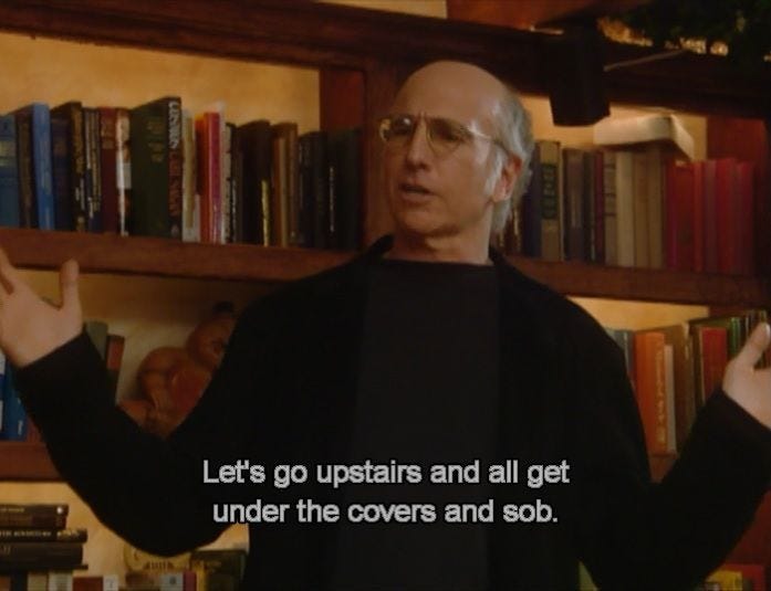 Image tagged with curb your enthusiasm, larry david, under the covers – @welcometoyouredoom on Tumblr Image tagged with curb your enthusiasm, larry david, under the covers – @welcometoyouredoom on Tumblr