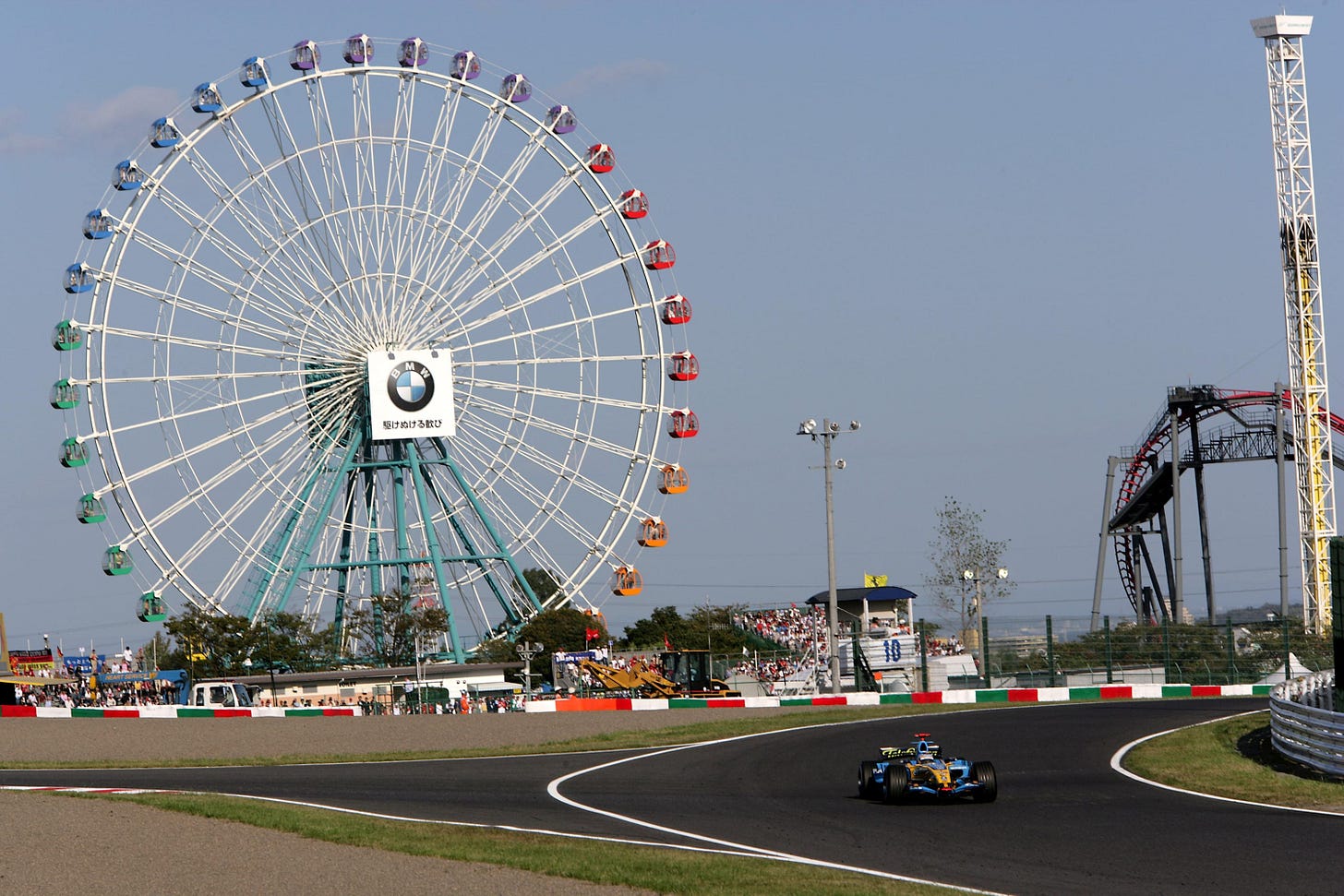Fernando Alonso en route to his 2006 win