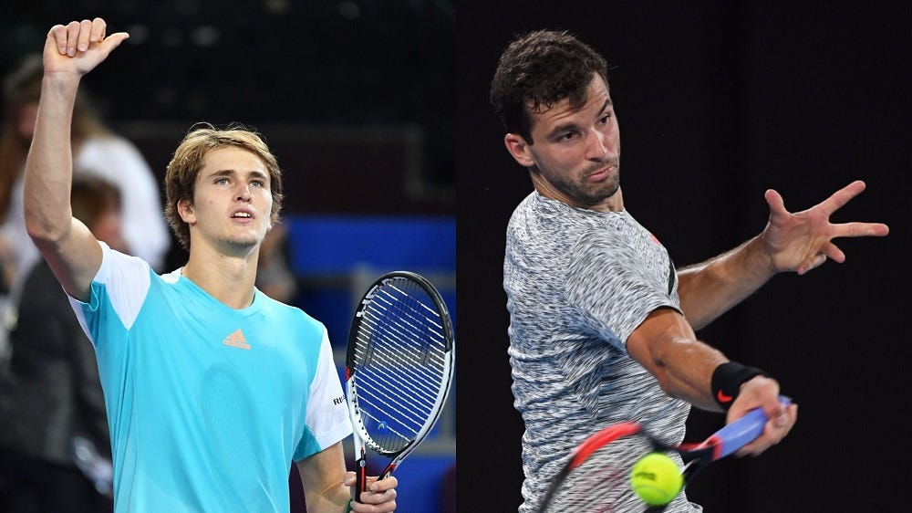 Grigor Dimitrov, Alexander Zverev pick ATP titles over weekend 2017 images Grigor Dimitrov, Alexander Zverev pick ATP titles over weekend 2017 images