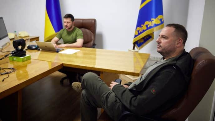 Zelenskyy denies President's Office Head Yermak ''has too much power'': He  does what I tell him to do | Ukrainska Pravda