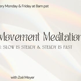 Somatic Movement Meditation #021