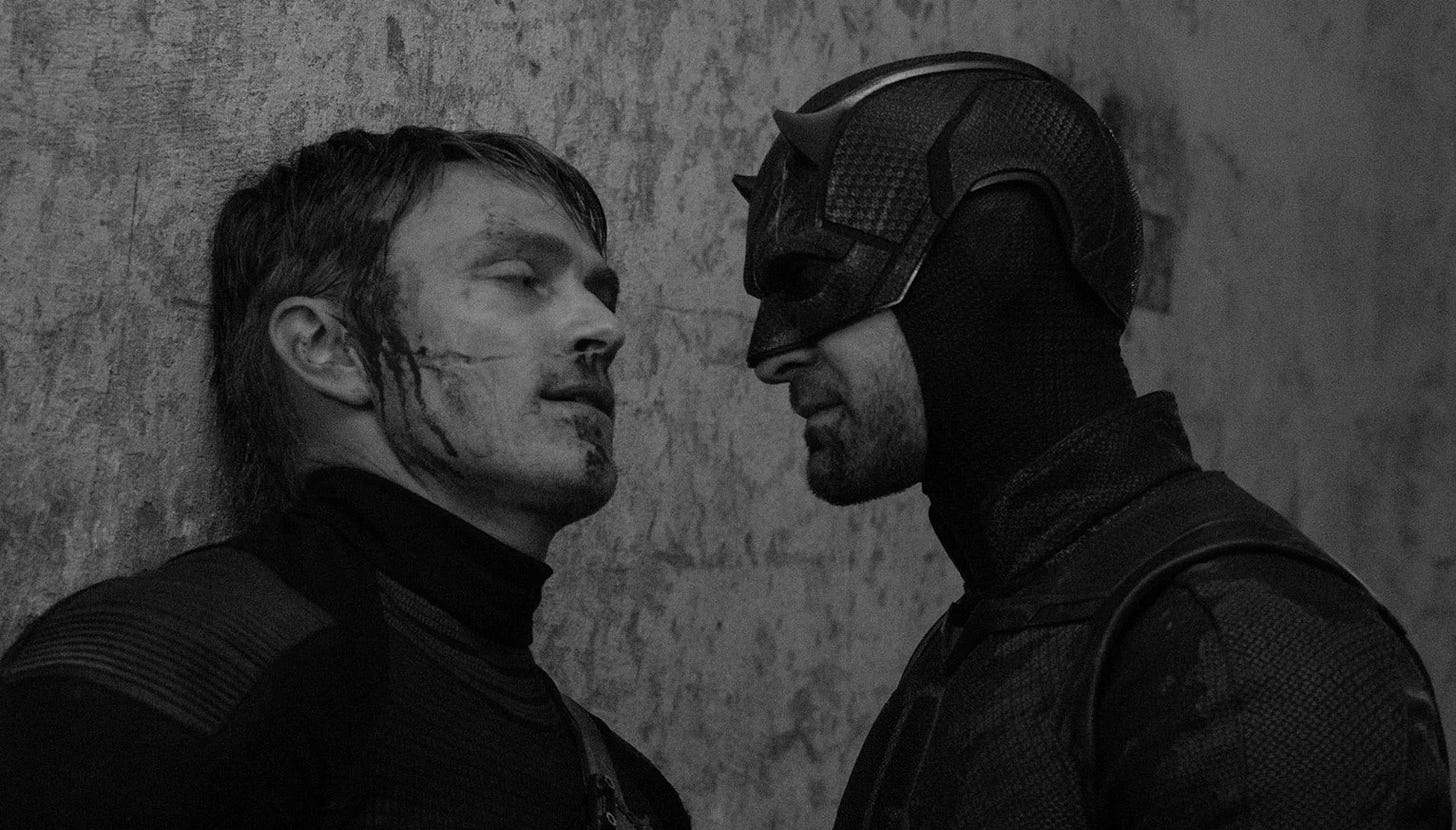 Bullseye and Daredevil (Credit: Marvel)