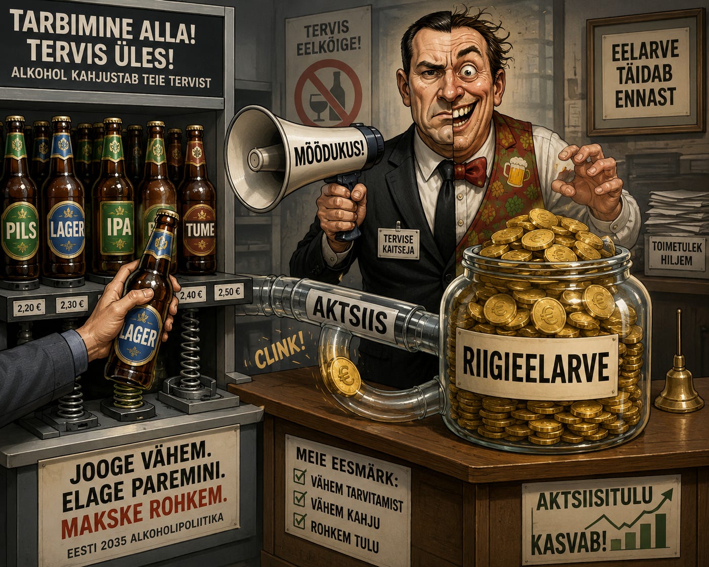 How the Estonian Government Wants to Sell More Beer to Fewer Drunks