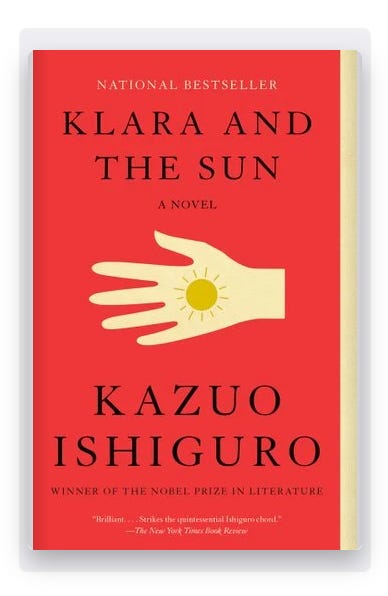 Covers of: What We Can Know, The Memory Police, Klara and the Sun
