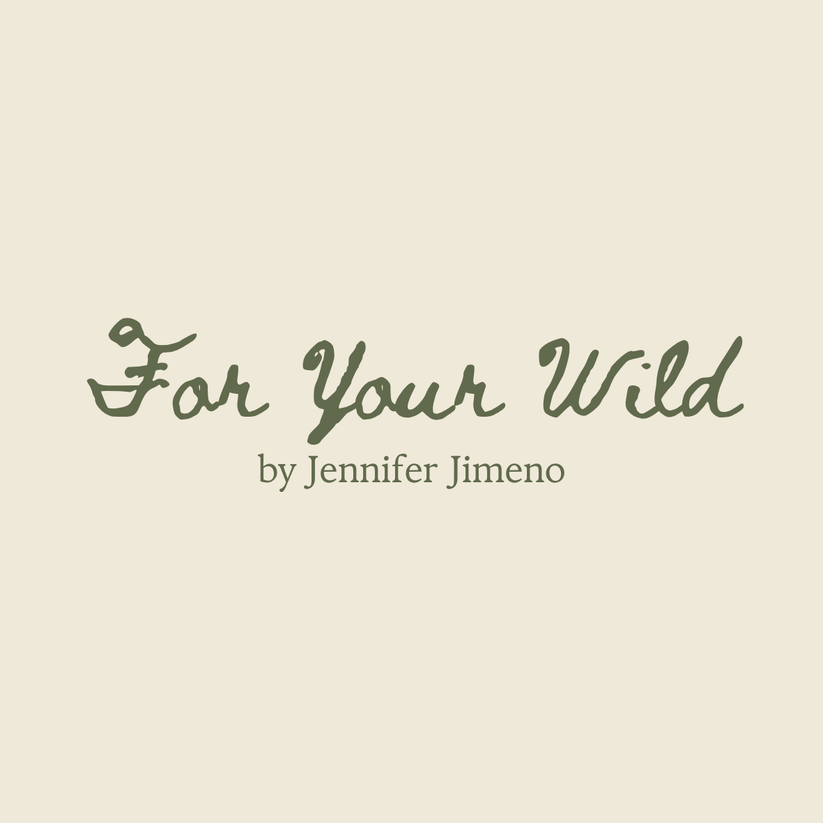Field Notes For Your Wild logo