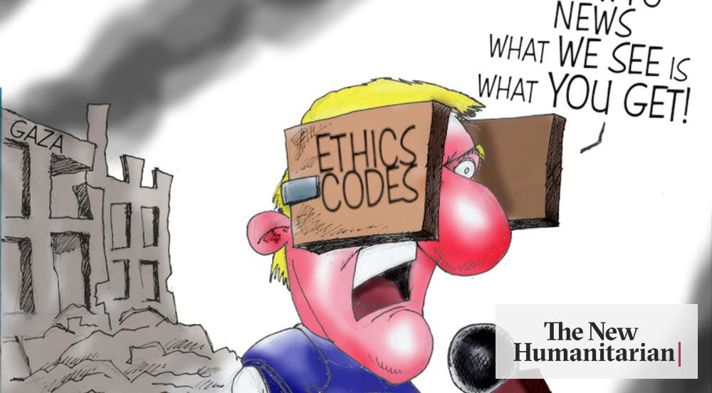 The New Humanitarian | Biased Gaza coverage is the tip of a much larger media iceberg The New Humanitarian | Biased Gaza coverage is the tip of a much larger media iceberg