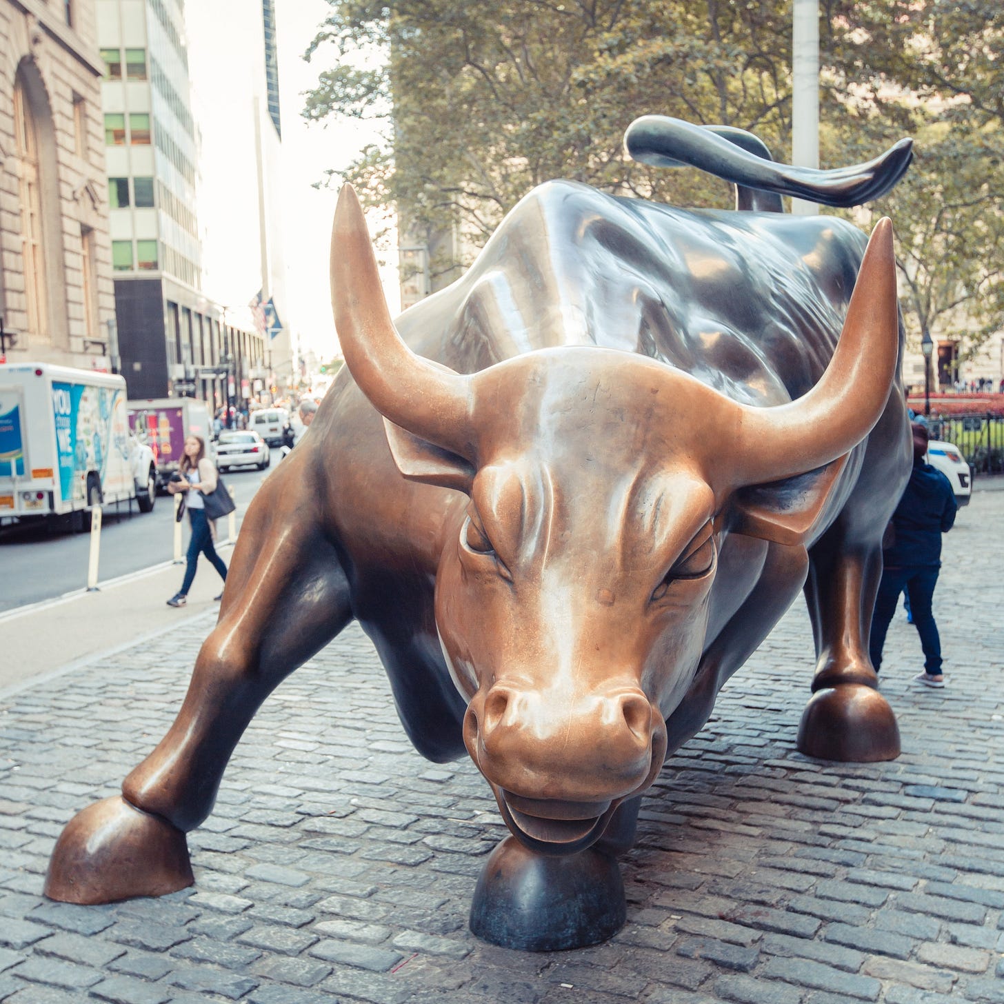 Charging Bull Statue