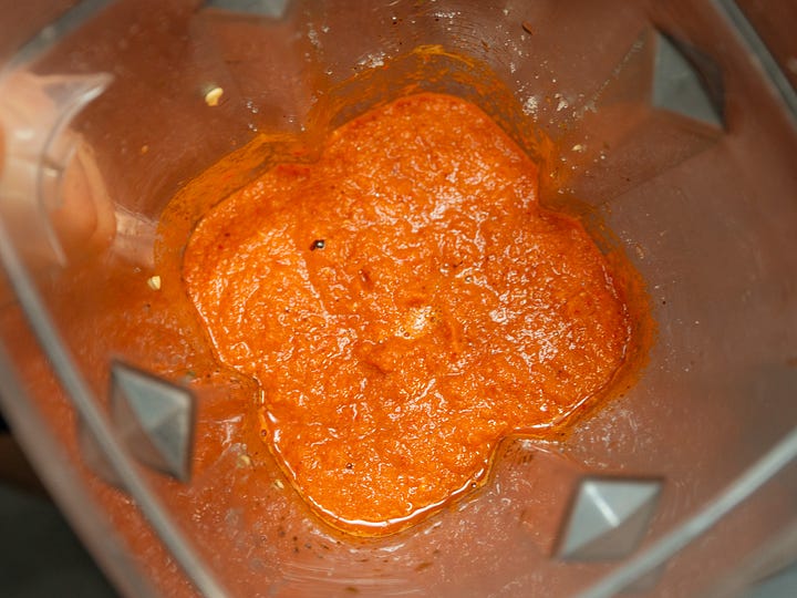 chicken rice condiments (ginger and chili)