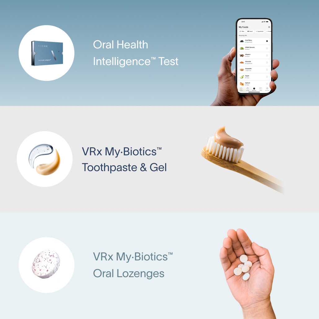 Viome Oral Health Solutions | Oral Health Test, Supplements & Lozenges |  Viome
