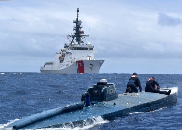 The Story Behind That Viral Coast Guard Narco-Sub Video The Story Behind That Viral Coast Guard Narco-Sub Video