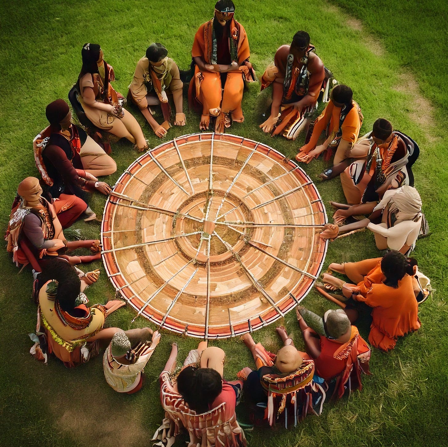 Native American talking circl3