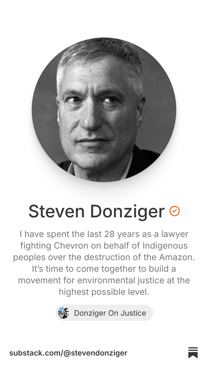Steven Donziger | Substack
