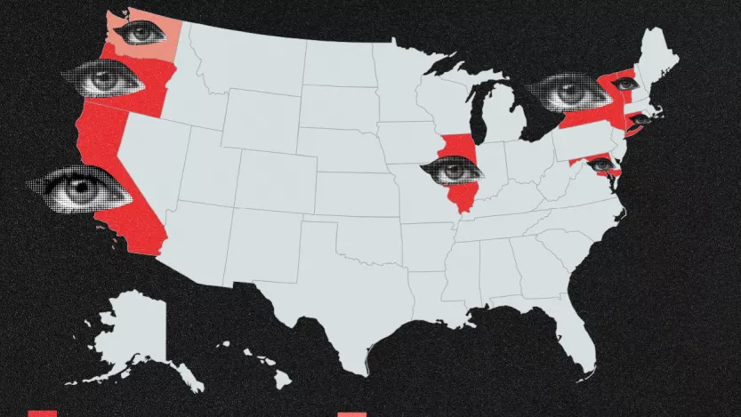 Map of states with Bias Reporting Systems Map of states with Bias Reporting Systems