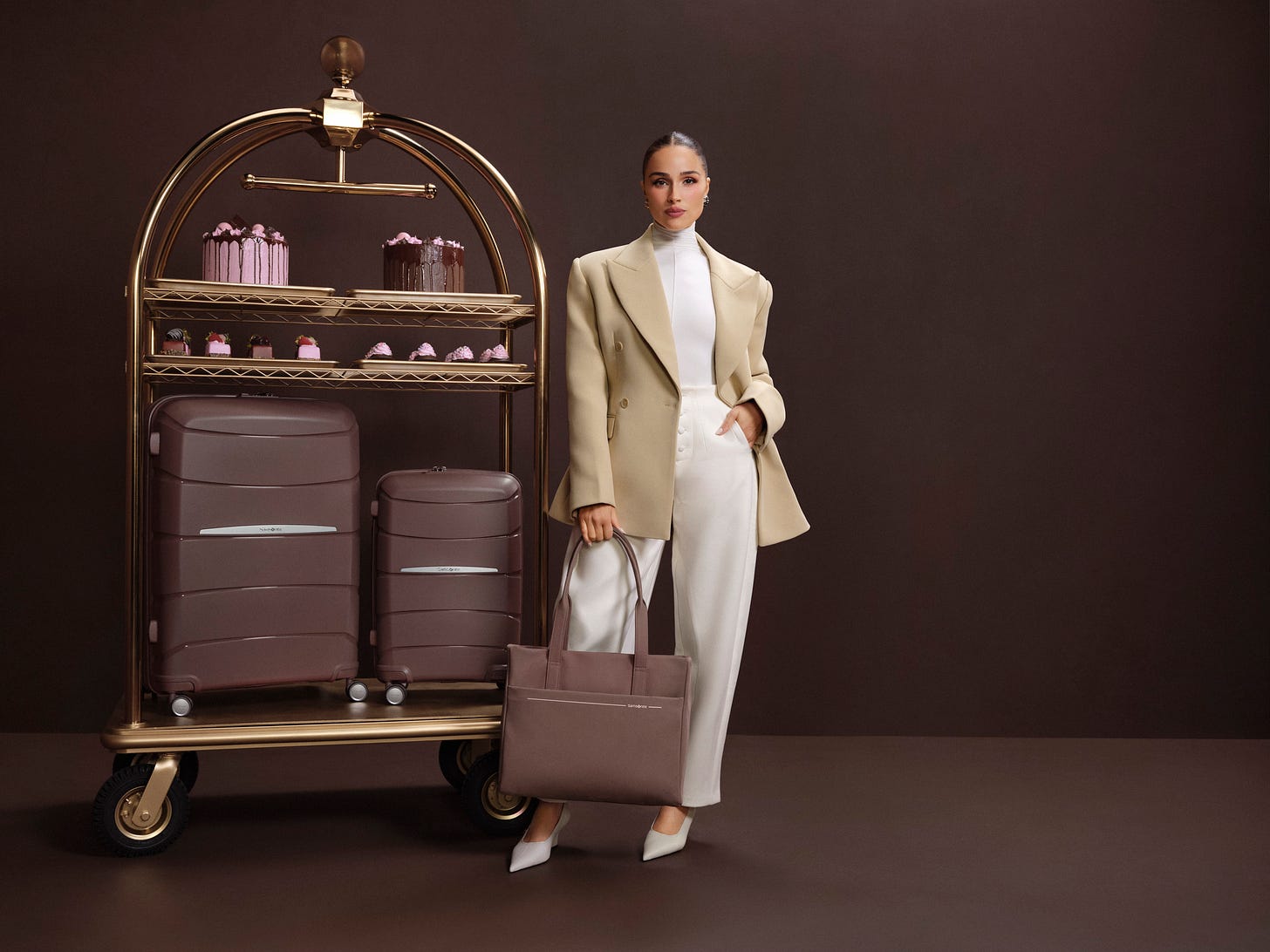 Samsonite unveils its new campaign starring Olivia Culpo