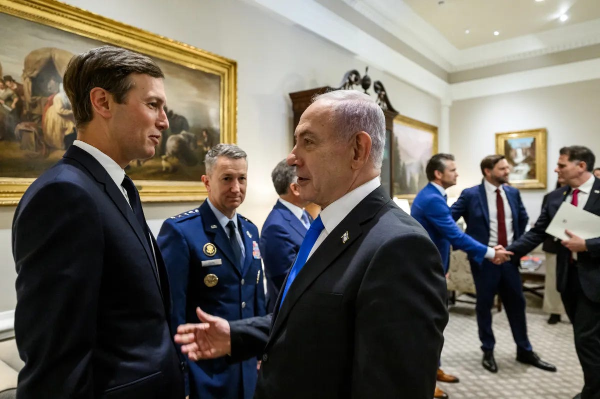 Netanyahu did not meet Jared Kushner at the White House by accident. He helped shape the covert plan that carried him there.