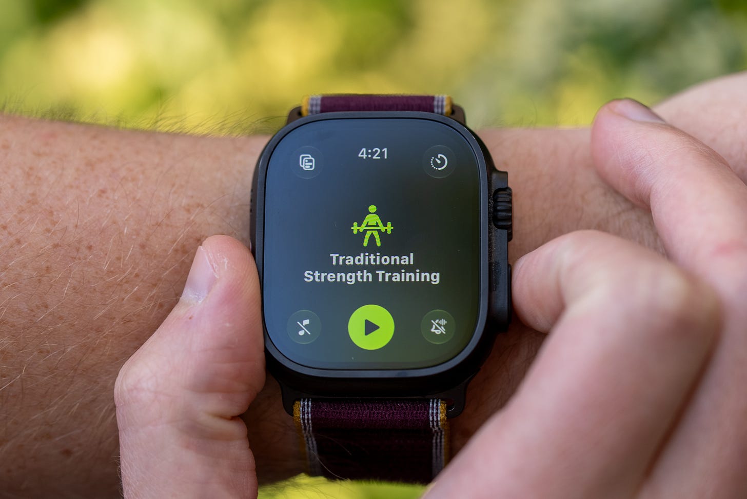 Apple Watch Ultra 4 Workout app Apple Watch Ultra 4 Workout app