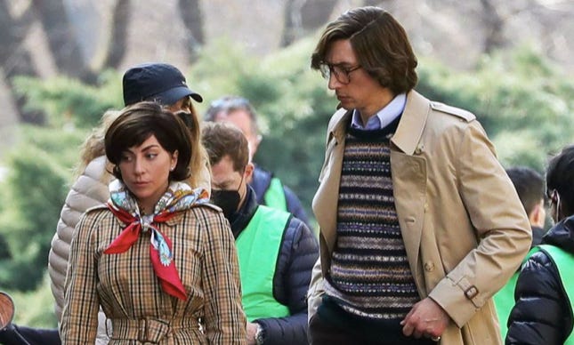 The House of Gucci Lady Gaga Adam Driver