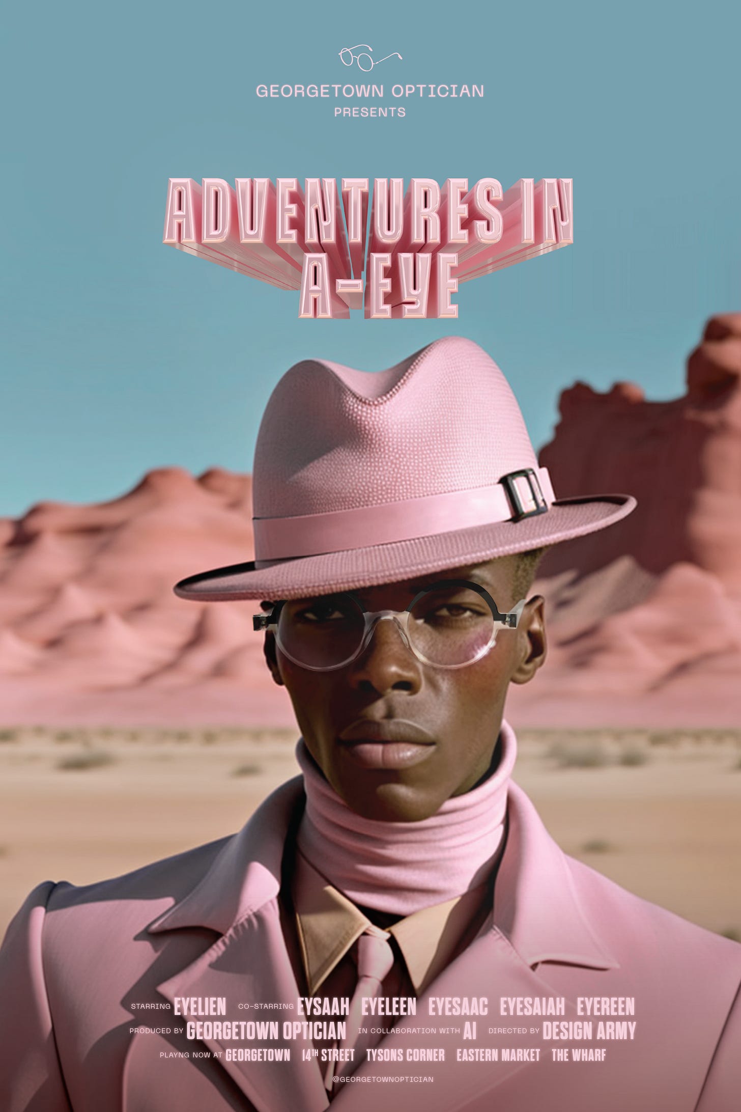 “Adventures in A-Eye” for Georgetown Optician “Adventures in A-Eye” for Georgetown Optician