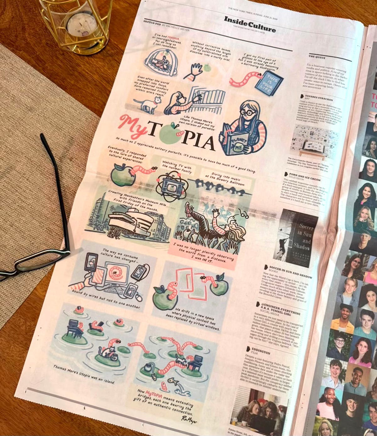 MyTopia in print, photo from Tony Wolf. MyTopia in print, photo from Tony Wolf.