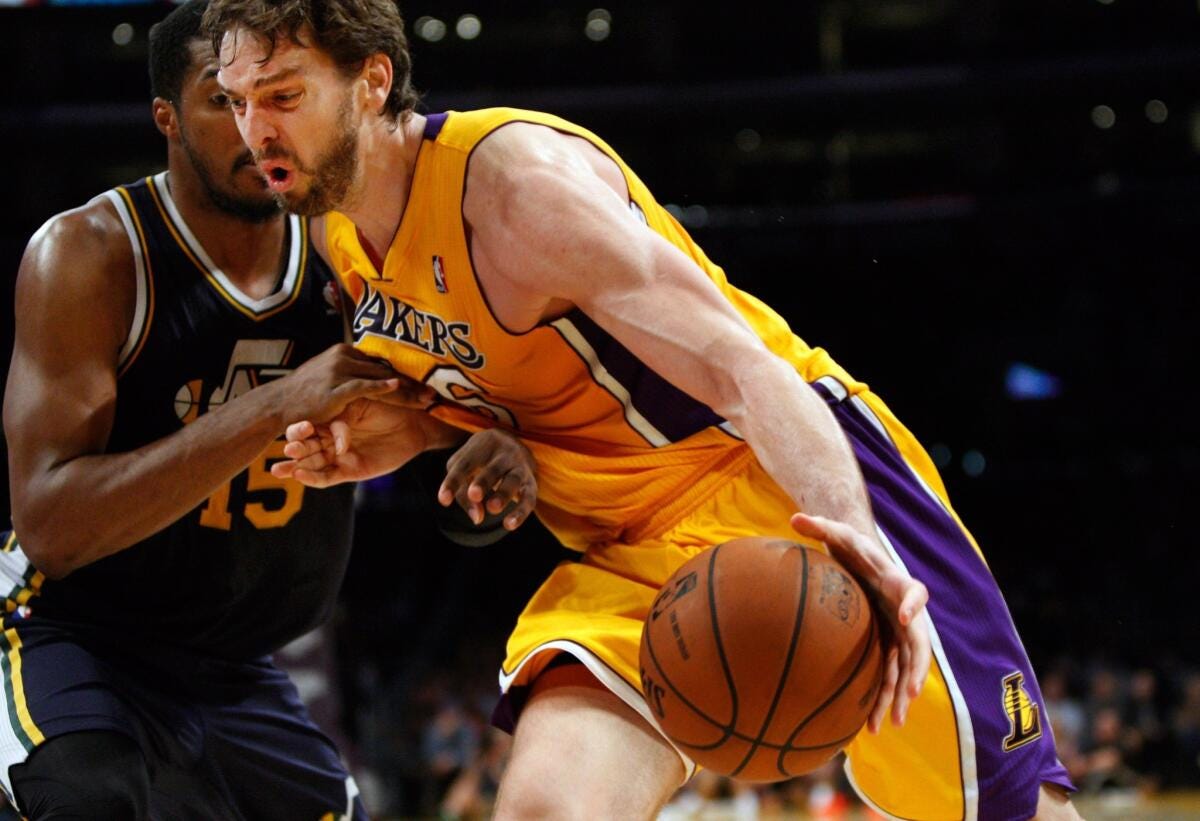 Pau Gasol is still a Laker as of morning shoot-around - Los Angeles Times