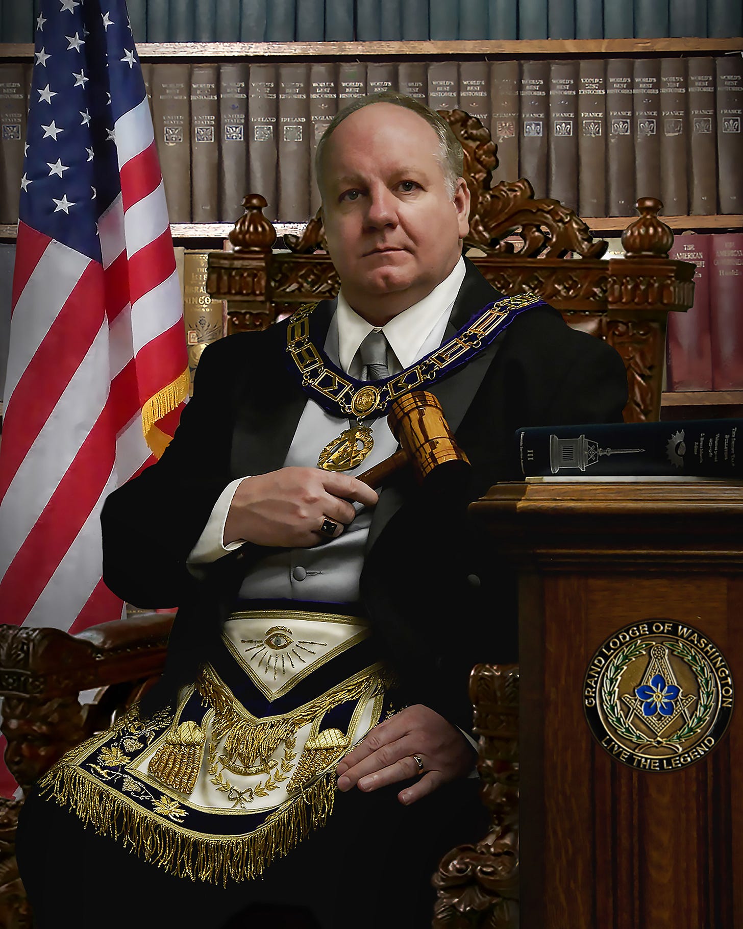 Portrait, Cameron M. Bailey, Grand Master