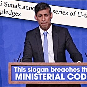 ‘What’s most dangerous in the run-up to election year is that most people have given up caring about what you say’ - what Sunak’s ‘Net Zero’ speech really meant, and its consequences 