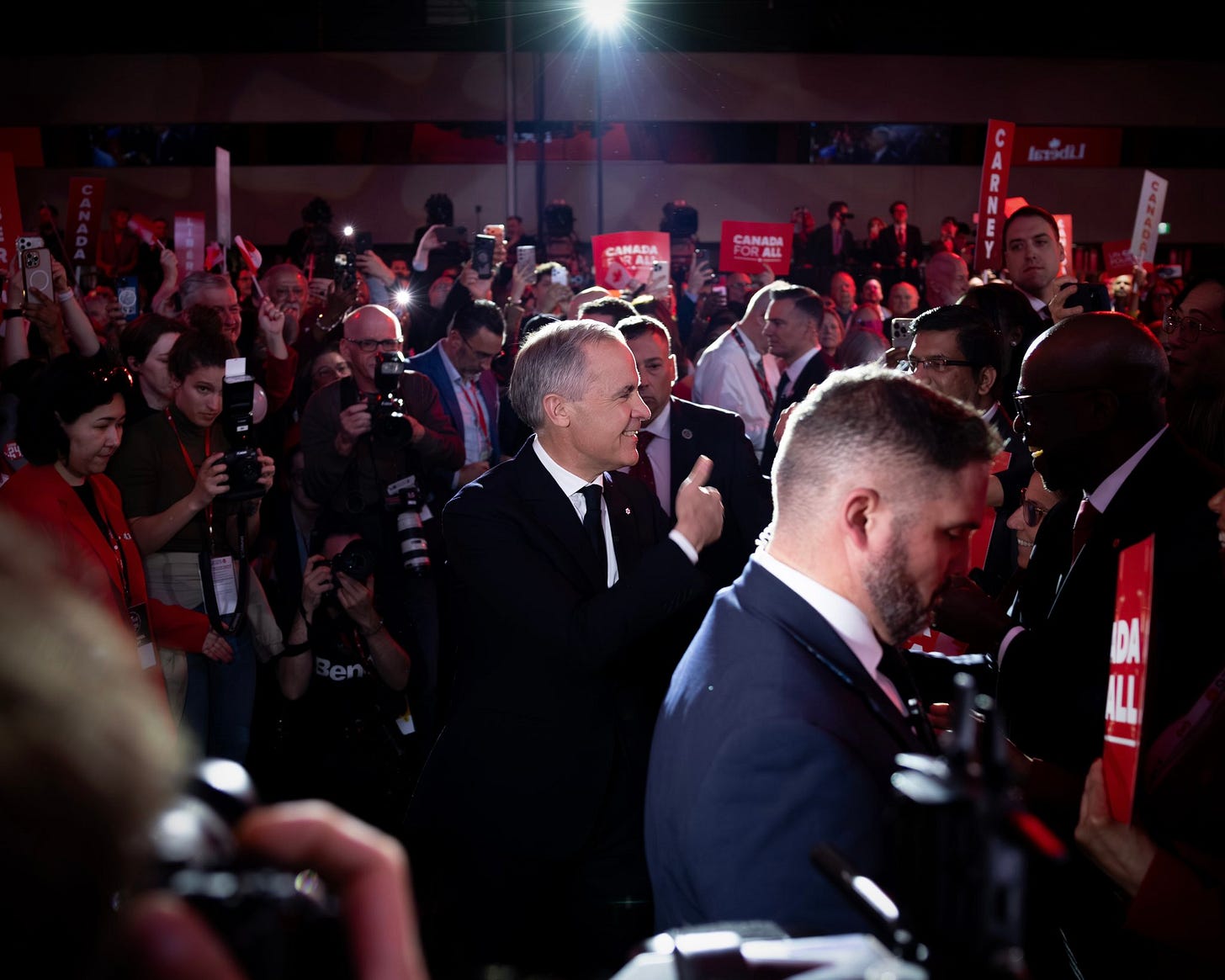 Mark Carney au Congrès national libéral de 2026. Mark Carney au Congrès national libéral de 2026.