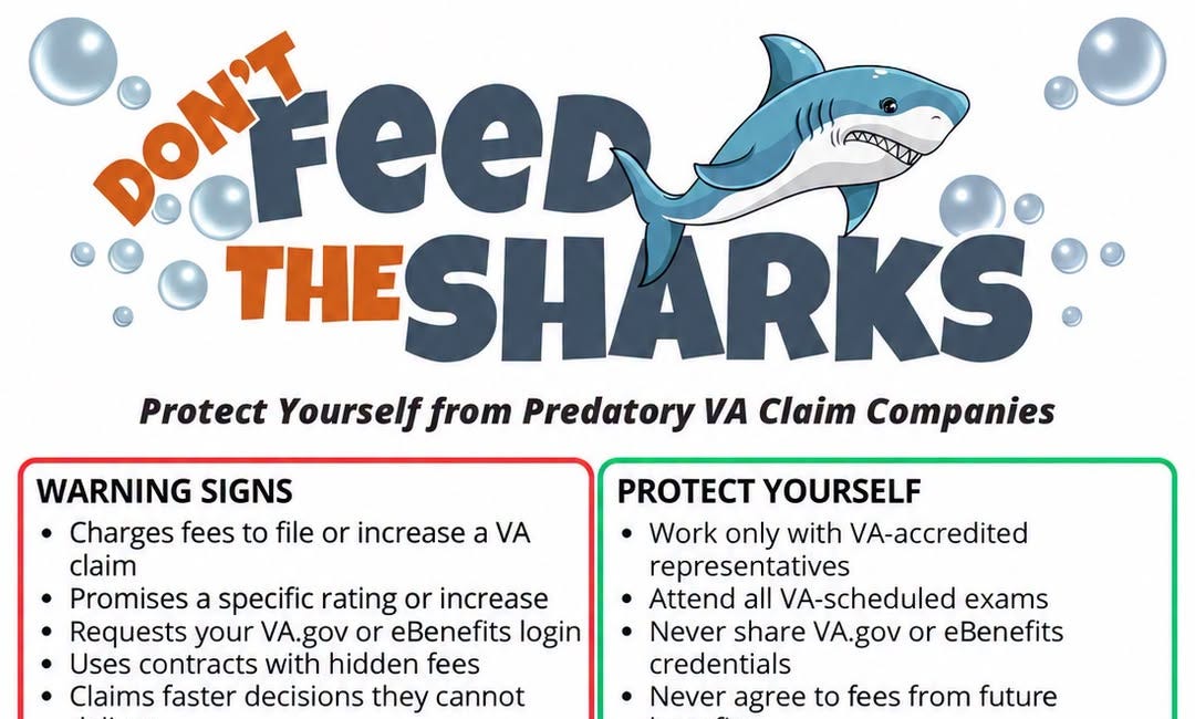 Manatee County Warns Veterans About Predatory VA Claims Companies
