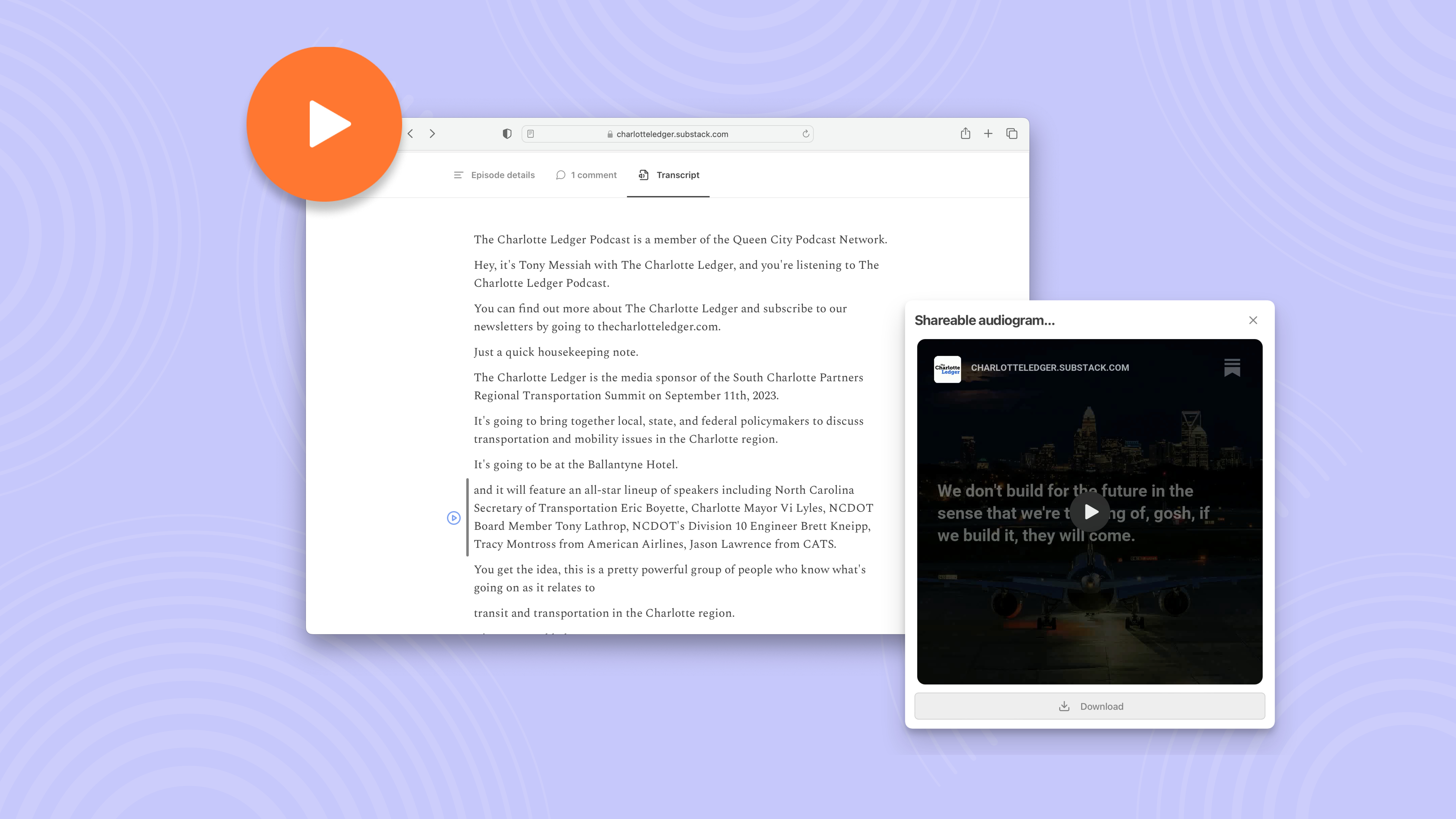 Introducing new audio transcription tools for Substack