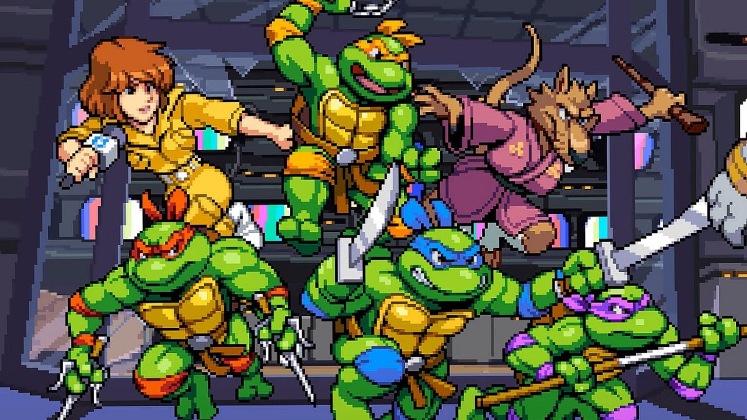 Art from TMNT: Shredder's Revenge. Image: Tribute Games