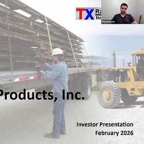 Prime Microcaps Conference: TX Rail Products (OTC: TXRP)
