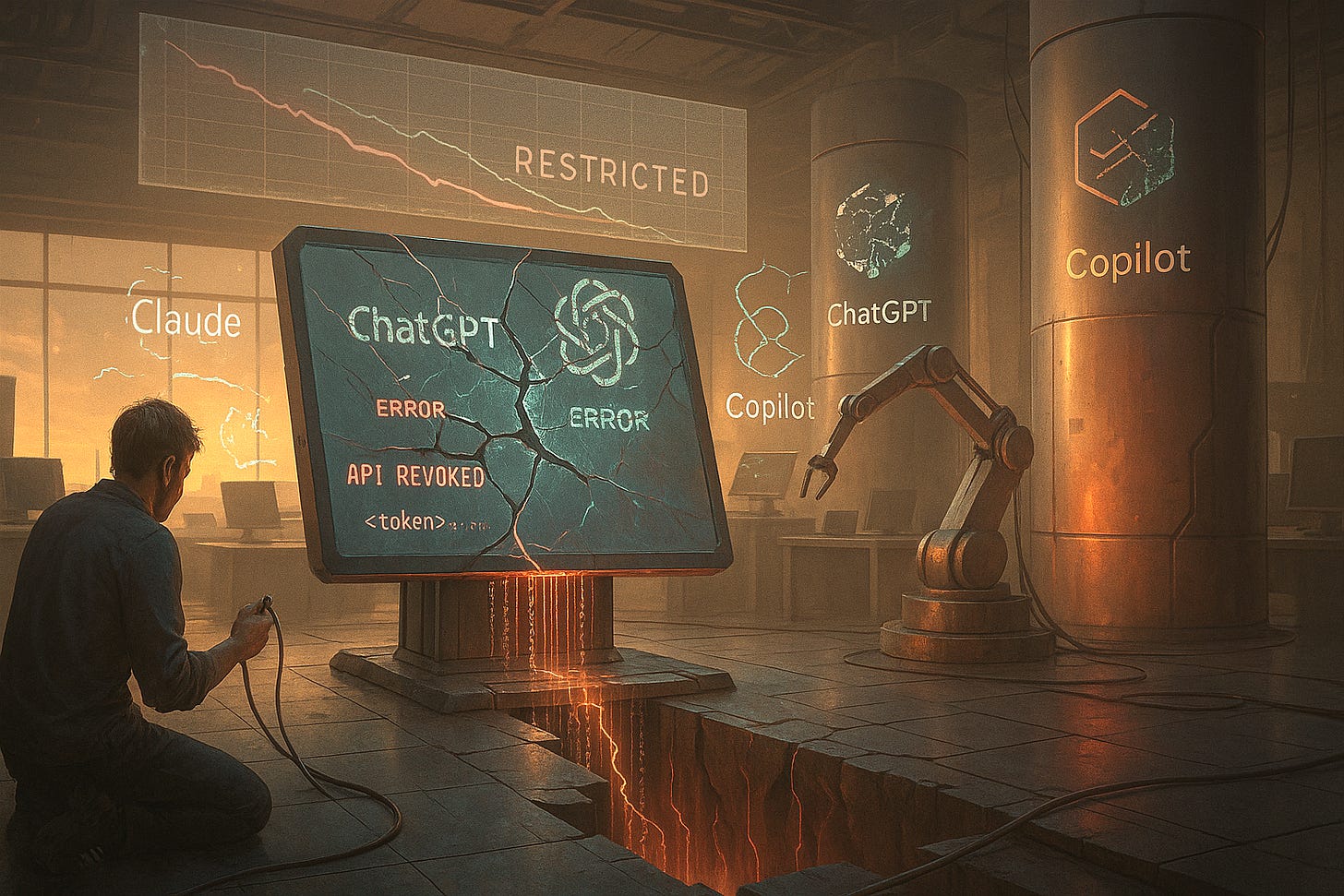 🔪 Big Tech Stabs Its AI Coding Children