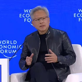 다보스 포럼에 등장한 젠슨 황 "수조 달러 인프라 투자 시작... AI 버블은 없다"