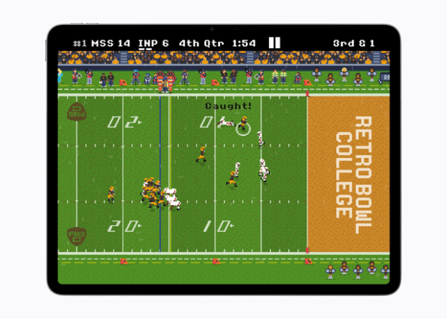 Retro Bowl College+ developed by New Star Games.