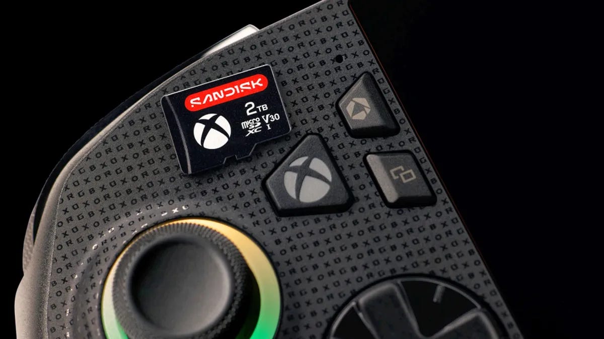 ASUS ROG Ally X SanDisk microSDXC 1TB付 SanDisk launches officially licensed Asus ROG Xbox Ally X microSD