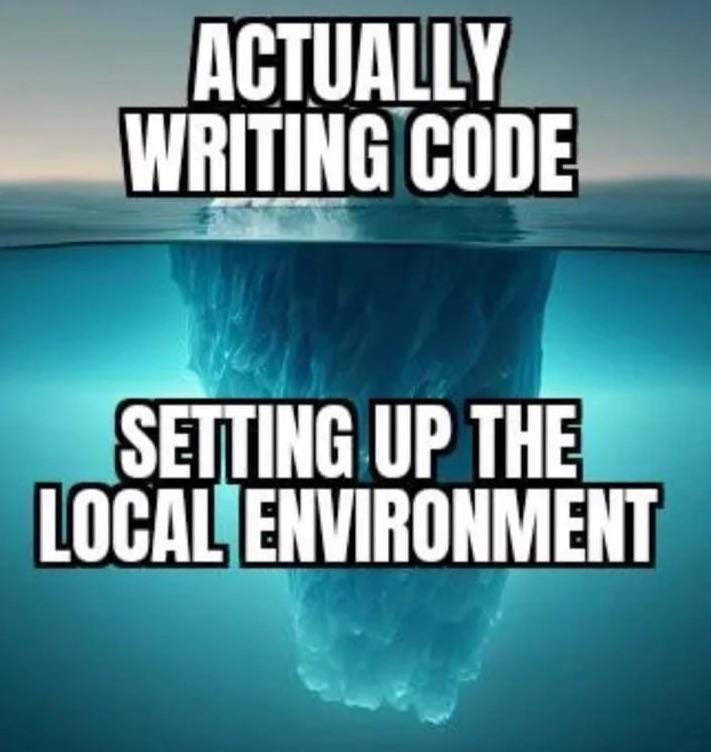 Development environment Memes · ProgrammerHumor.io