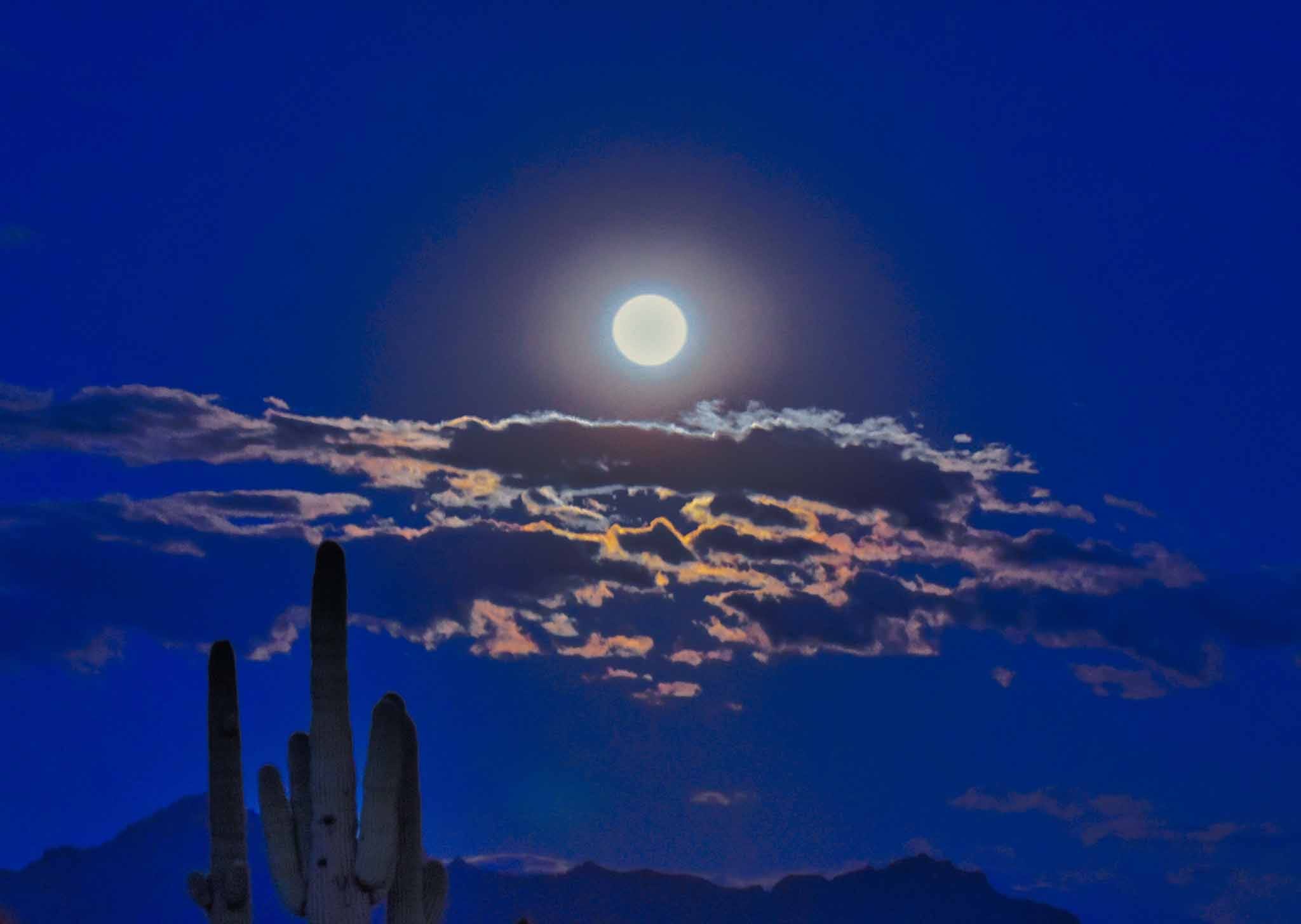 Superstition Moonrise