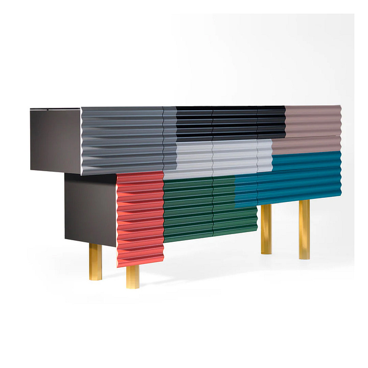 My Beautiful Backside Sofa (Image: Moroso) | Shanty Cabinet (Image: BD) | Le Cabinet (Image: Manufacture Nationale de Sèvres) | Bay Sofa (Image: B&B Italia)