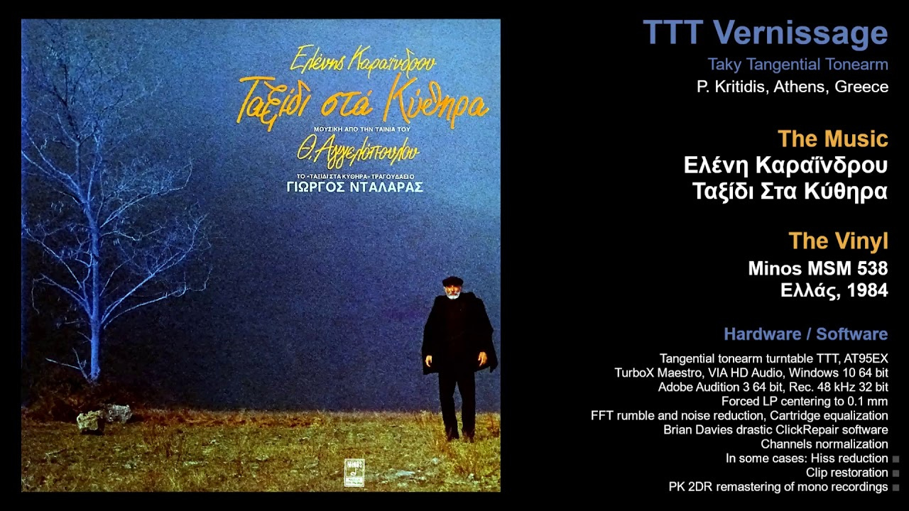 Ελένη Καραΐνδρου • Ταξίδι Στα Κύθηρα | Eleni Karaindrou • Voyage To Cythera [1984] | Ρυθμογραφία / Rythmography