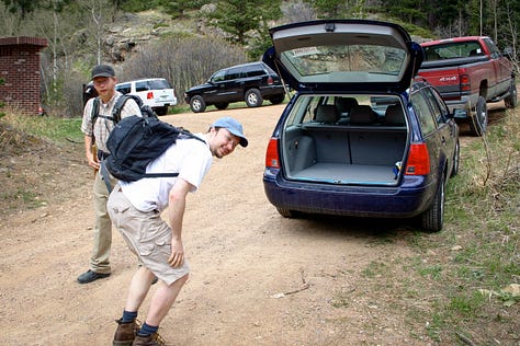 Some of my TDI's earliest mountain adventures