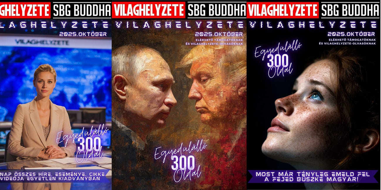 A VilagHelyzete Könyvújság 2025.októberi számát hamarosan küldöm nektek!